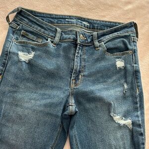 Old Nay Rockstar Super Skinny Mid-Rise Medium Blue Jeans - Size 8